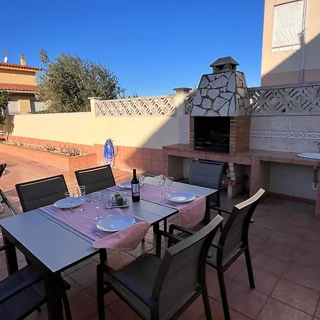 Casa Puig, Piscina Privada ,aire Acondicionado Free 別荘 *