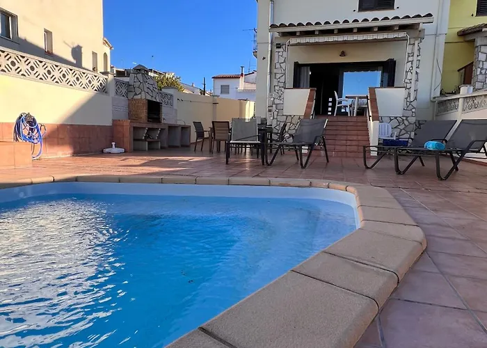 Nyaraló Casa Puig, Piscina Privada ,aire Acondicionado Free L' Escala