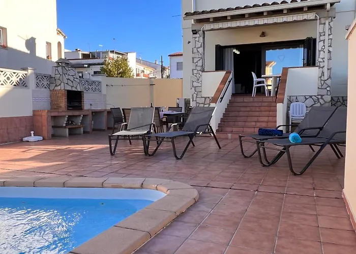 Nyaraló Casa Puig, Piscina Privada ,aire Acondicionado Free
